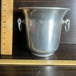 Vintage Mid-Century Modern Champagne Ice Wine Cooler Bucket, by Argit, France