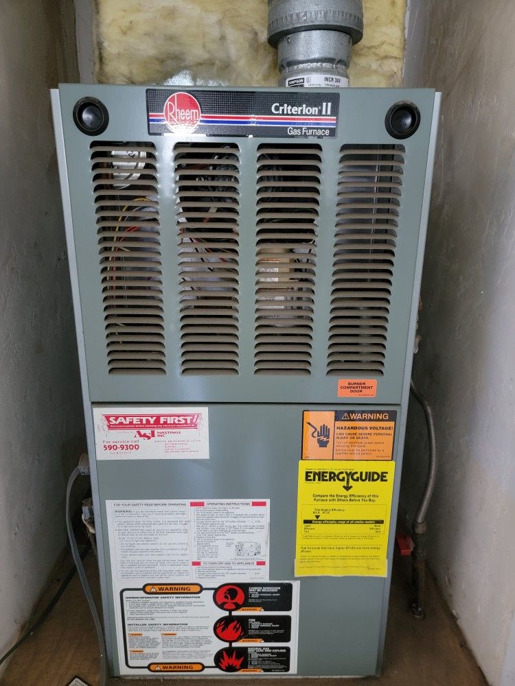 Rheem Criterion II Gas Furnace
