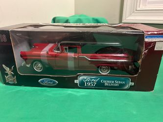 Road Legends 1957 Ford Courier Sedan Delivery 1:18 Black And Red