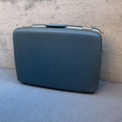 Vintage Movie prop MCM Airway Blue Hardcase Luggage 