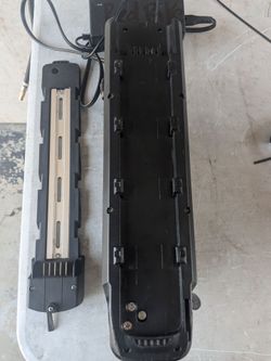 48 volt battery  18 ah  5 pin  w key and base mount ebike battery