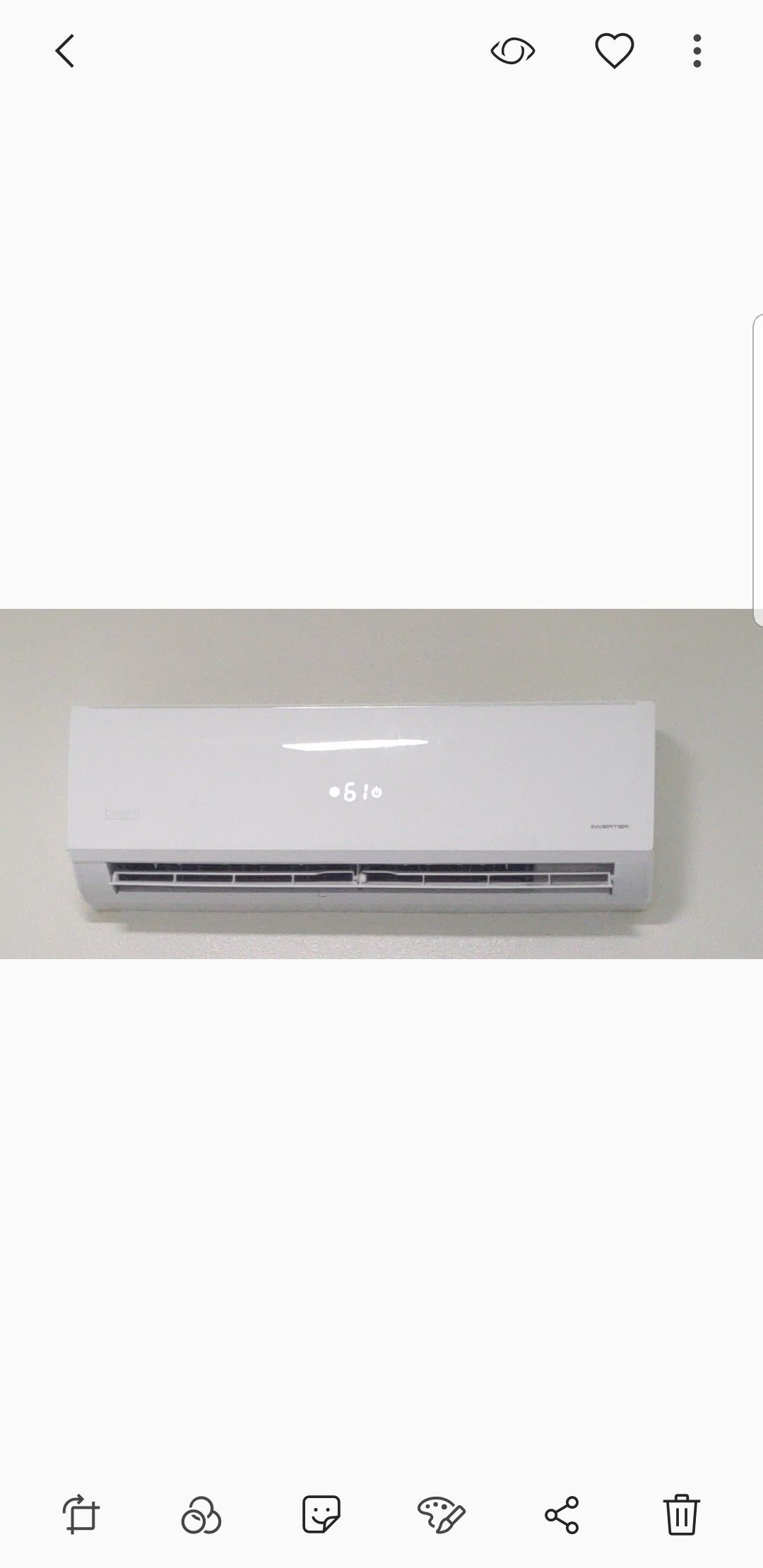 Mini splits a/c system for trade