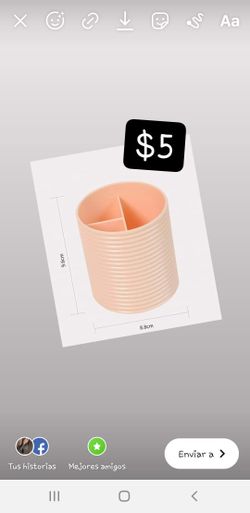 Make up brush holder or pencil holder