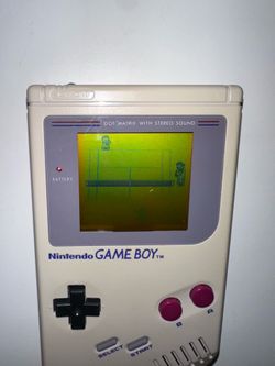 Nintendo Gameboy Original Gray DMG-01 Tested Working Condition
