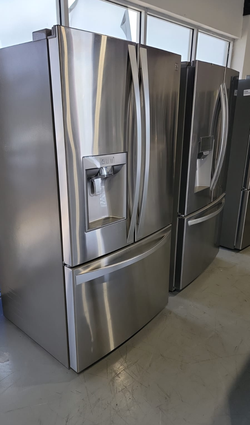 Kenmore 3 Door Stainless Steel Refrigerator Fridge

