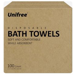 Disposable Bath Towels 100 Counts