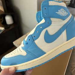Carolina Blue Jordan 1 “Reimagined” Size 9.5