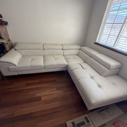 Contemporary Modern L SHAPED sofa 