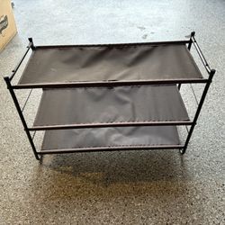 Shoe Rack (Brown & Black)