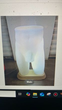 Undergarment Lighted Store Display Mannequin Plastic 26”