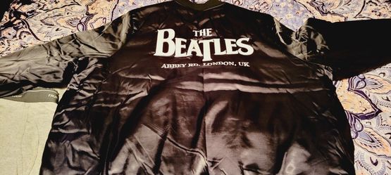 Hard Rock/ Beatles Reversible Satin Jacket
