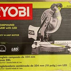 Brand New Ryobi 10" Miter Saw