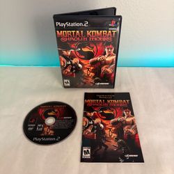 Midway Mortal Kombat: Shaolin Monks PS2 2005 Cib Complete Tested & Works