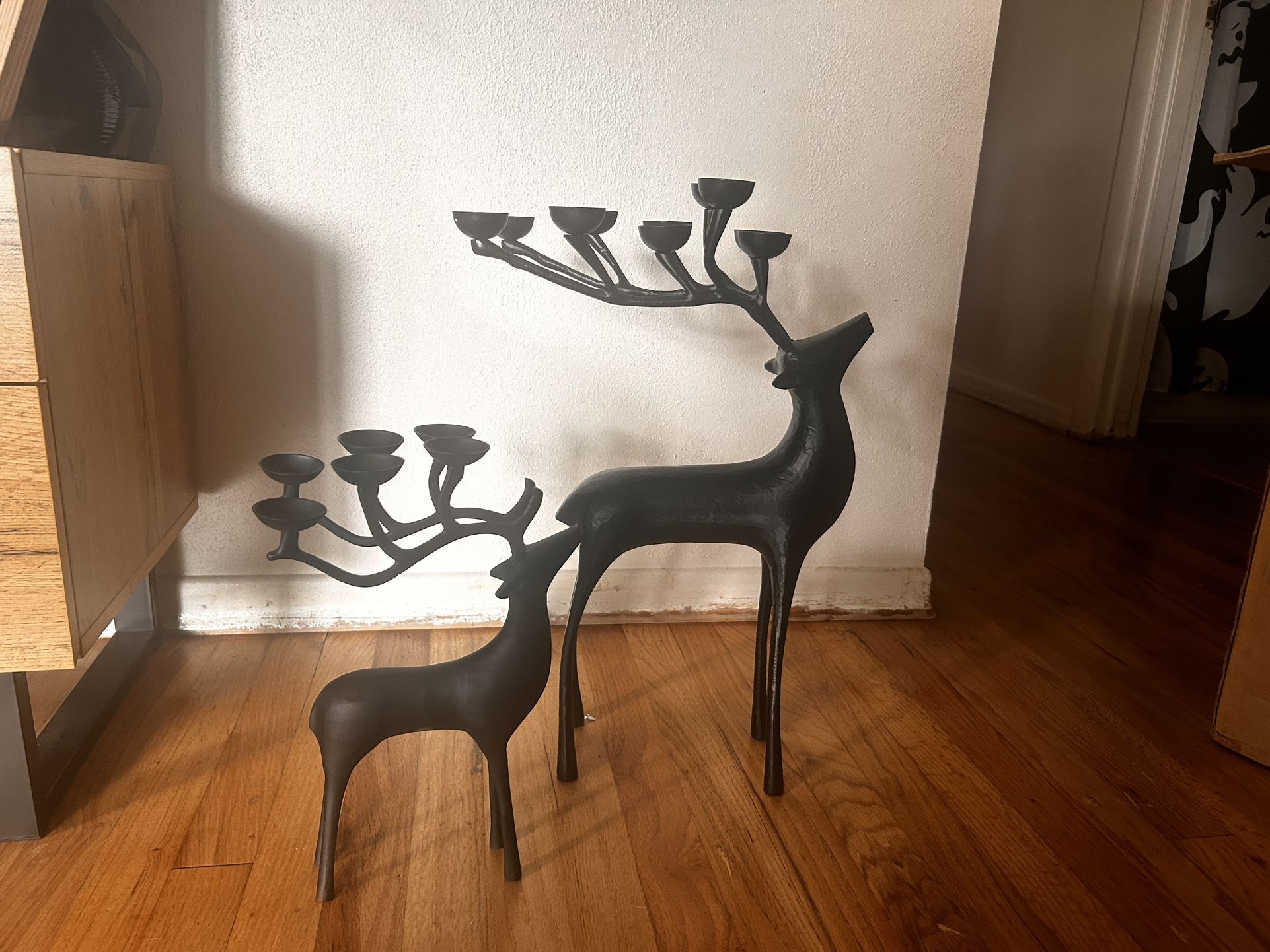 Vintage Brass  Candle Holder 