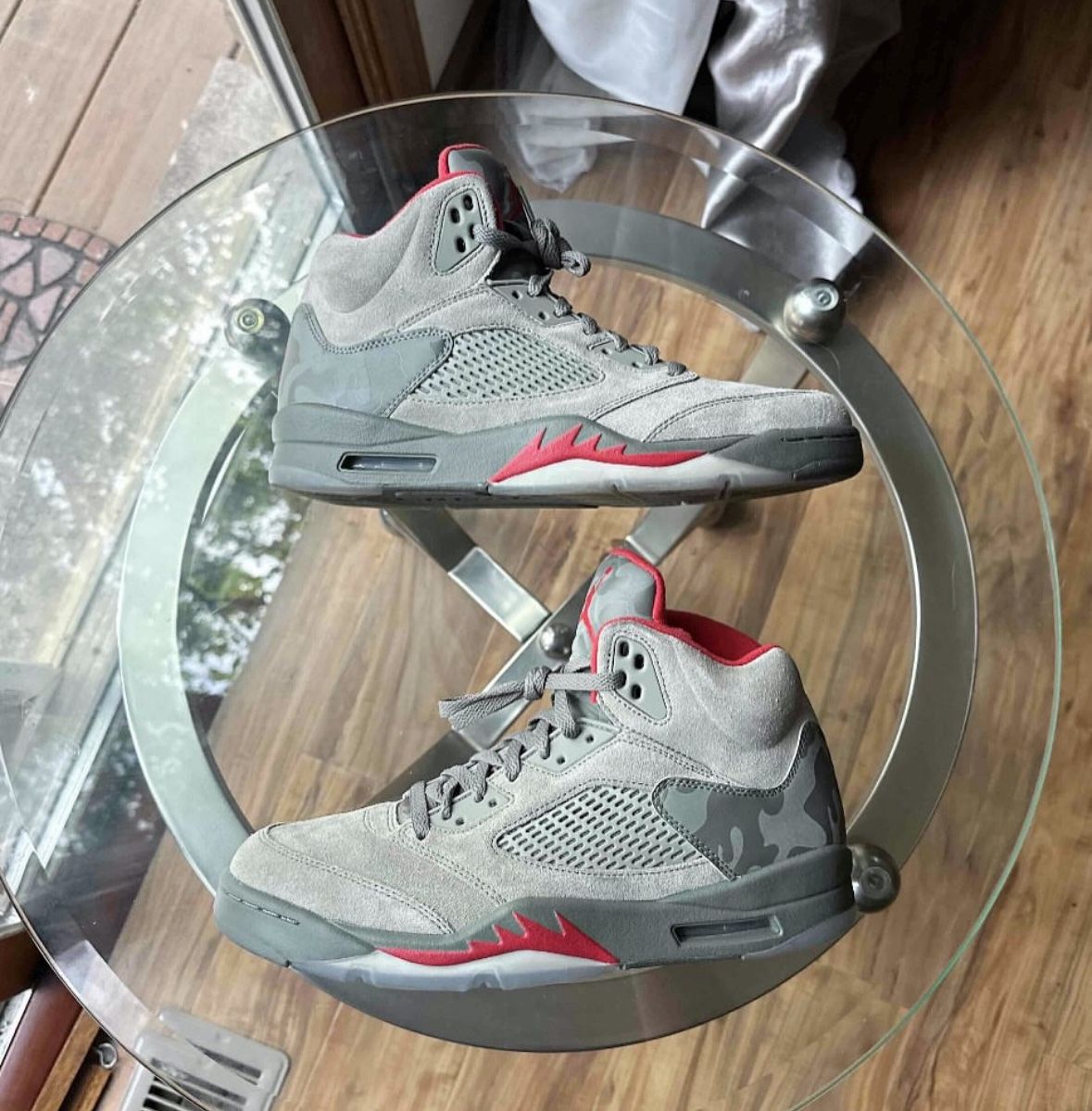 Nike Air Jordan 5 P51 Camo Retro Og 2017 Size 10.5 Men’s 