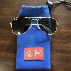 Youth Ray Ban Aviator Sun  Glasses 