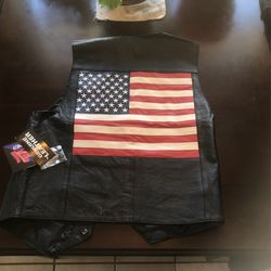 Leather Vest 
