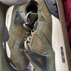Olive Green Jordan Retro 4s