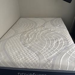Bed Frame, Mattress, Desk And Swivel Chair For Sale