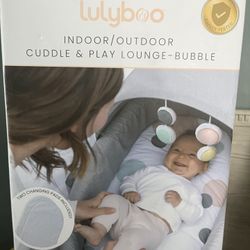 lulyboo INDOOR/ Baby OUTDOOR CUDDLE & PLAY LOUNGE- BUBBLE
