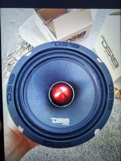 2 6.5 ds 18 midrange car speakers (new)90$ firm