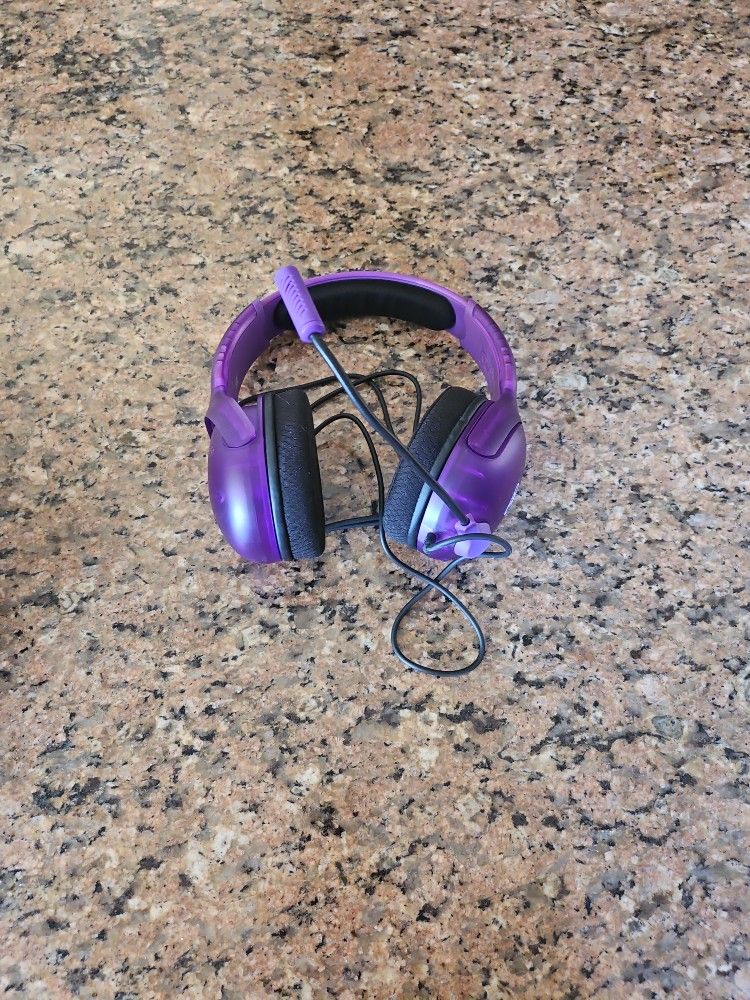 Purple Gaming Headset