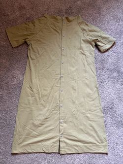 New Sage green labor and delivery gown