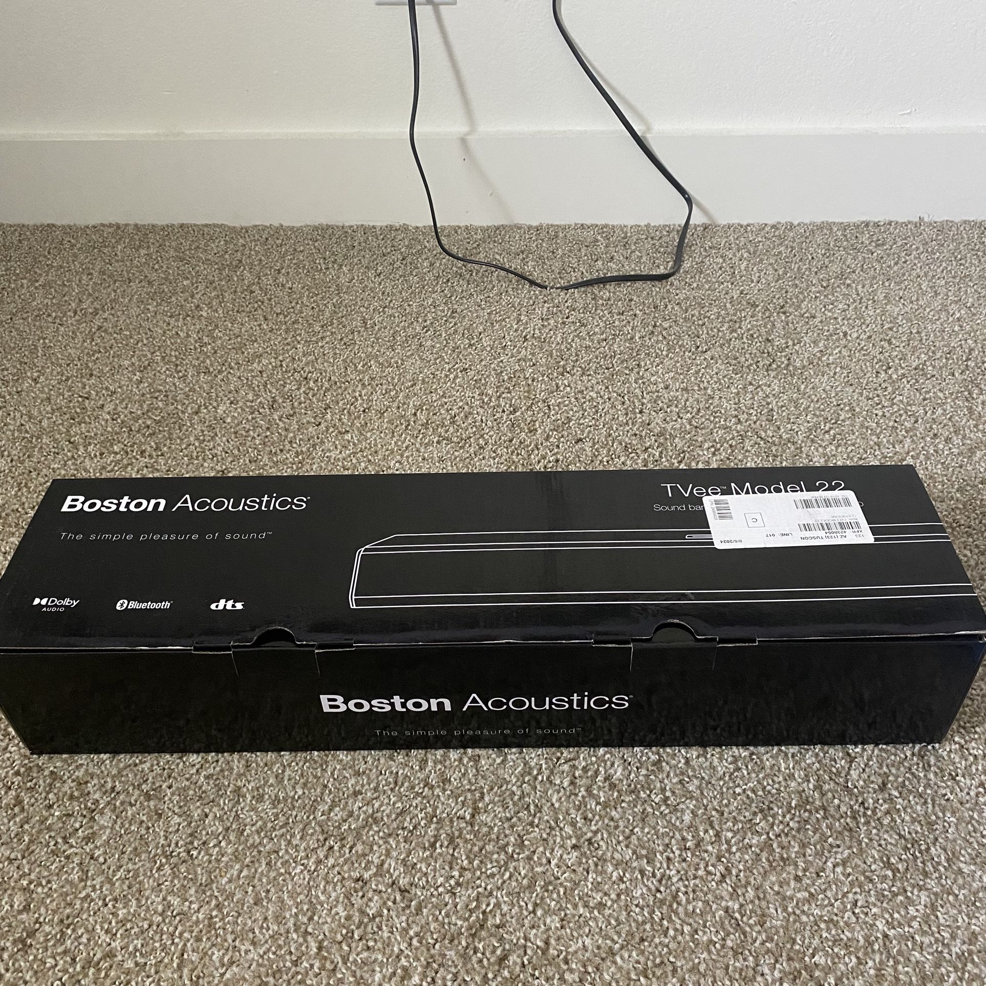 boston acoustics soundbar