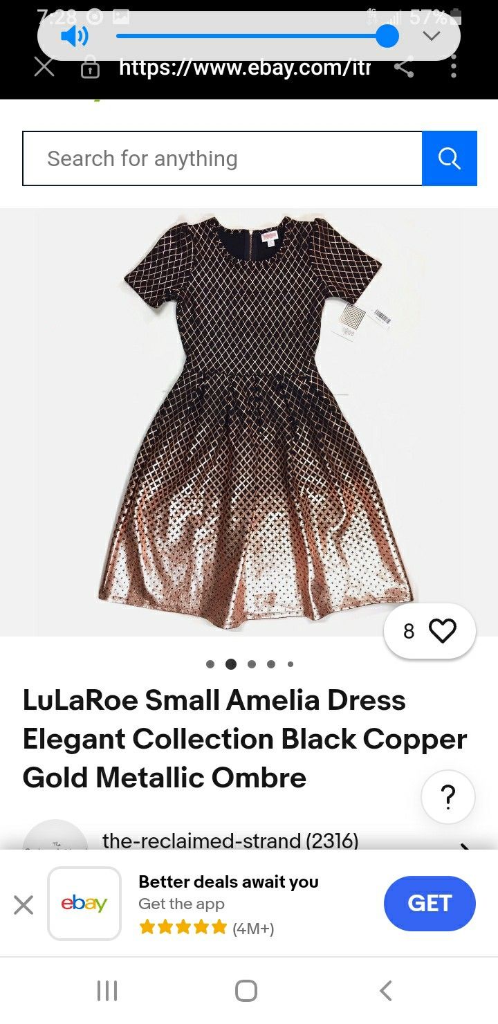 LuLaroe Amelia Dress Elegant Collection