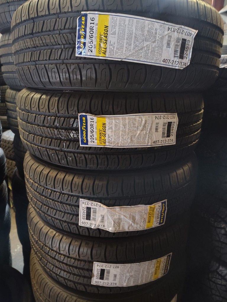 Llantas/Tires 205/60r16 Goodyear INSTALACIÓN Y BALANCEO GRATIS