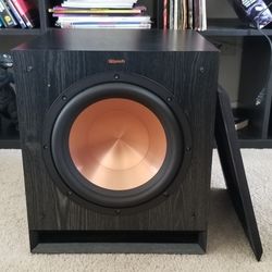 Klipsch spl-100 10" powered home theater sub subwoofer