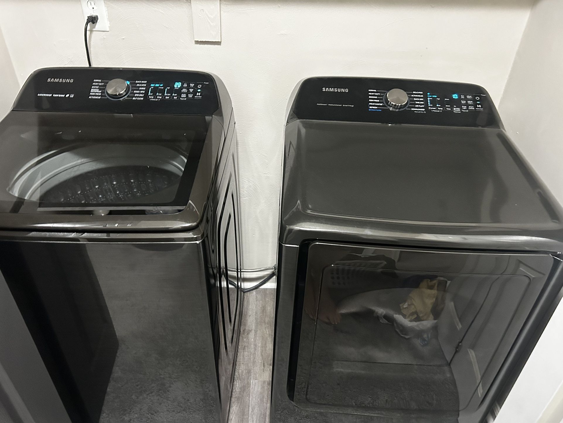 Samsung Washer And Dryer Set 