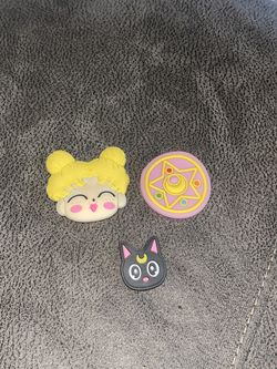 sailor moon croc charms
