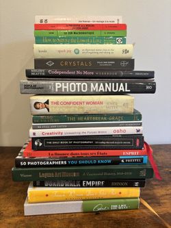 Assorted Books for Sale - Art, History, and Self-Help