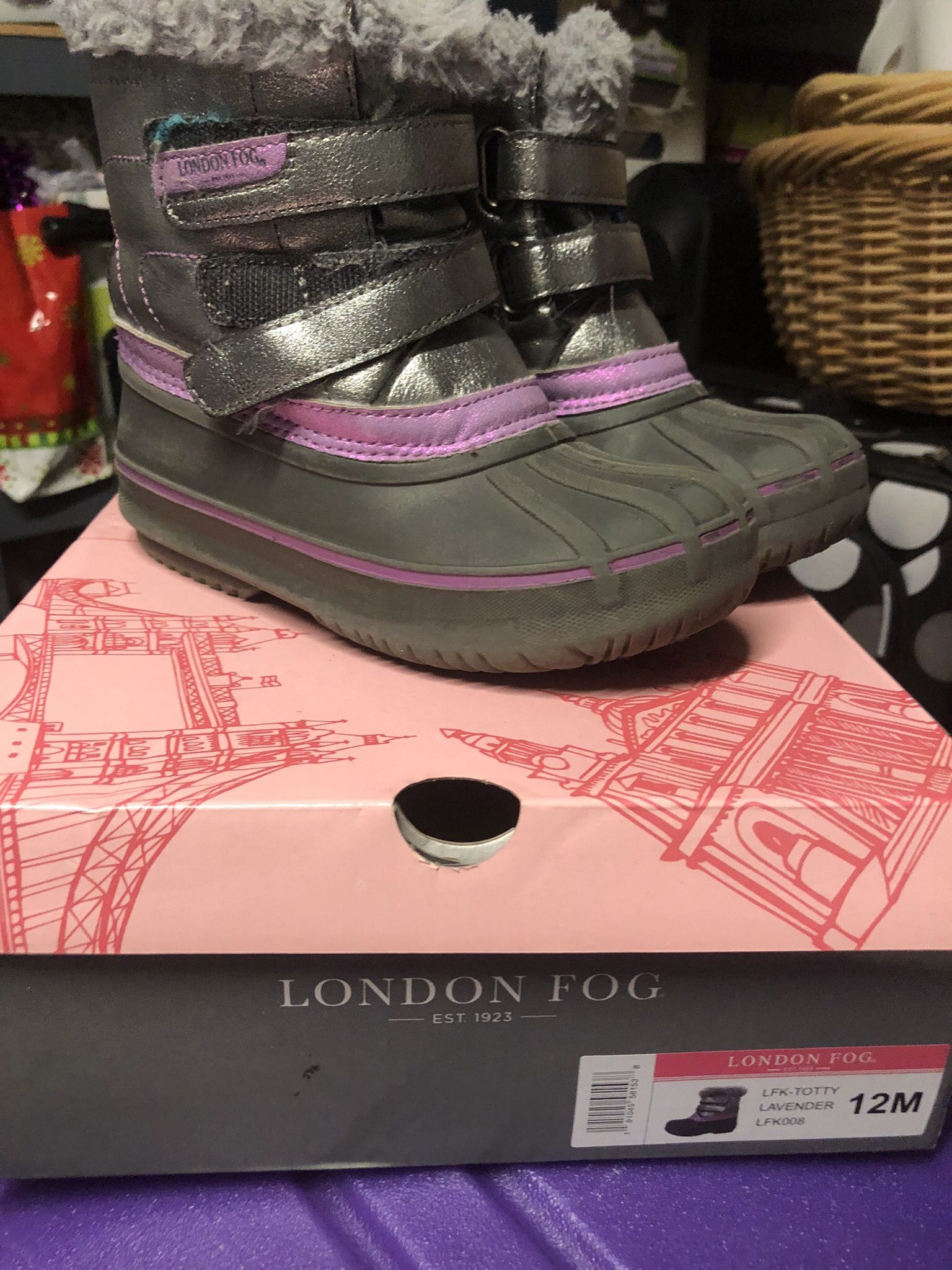 London Fog Girls Snow Boots