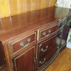 Antique Wooden Buffet