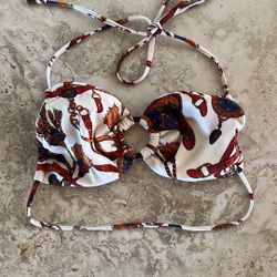 Red Carter Bikini Top (NWOT)