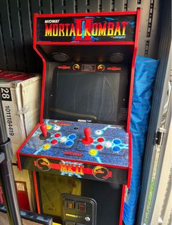 UNMODDED Midway Mortal Kombat Game Cabinet, Arcade Cabinet + Stool, Arcade1Up, PICKUP IN LA PUENTE, CA!