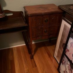 Bed Side Table With Drawers