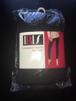 Fashion Tights Footless adult 8-9 black