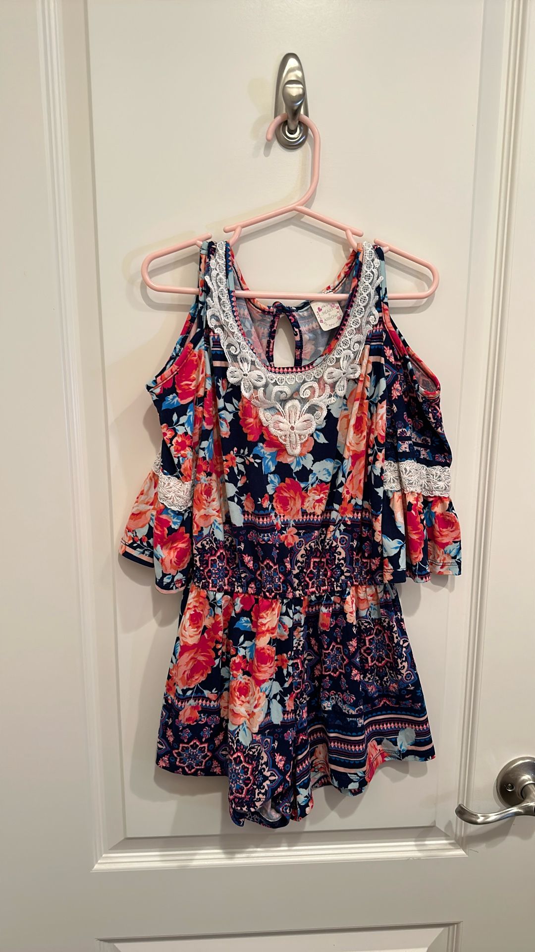 Girls Romper Dress Size 7/8