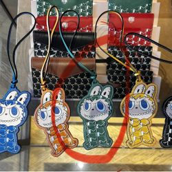 Authentic MOYNAT Labubu Bag Charm (GREEN)
