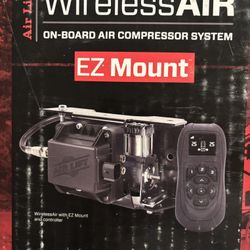 Air Lift 74000EZ WirelessAIR On-Board Air Compressor System with EZ Mount