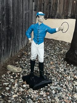 Lawn Jockey Garden Statue