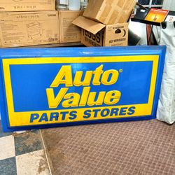 Pair Of  Auto Value Signs