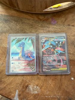 Polemon TCG Destined rivals Misty’s lapras mega greninja EX
