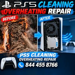 playstation ps5 game console hdmi cleaning