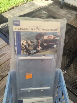 Launch & Load Walk Ramp Boat Trailer