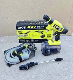 RYOBI 40V Pressure Washer 600 PSI