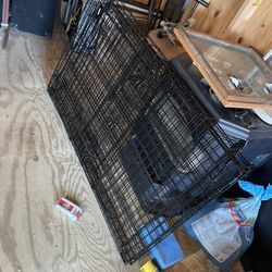 Large Dog Crate Like New 